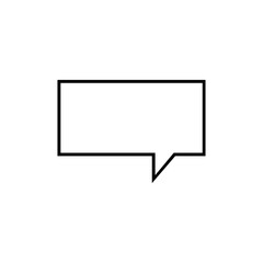 Fototapeta premium Speech bubble icon