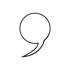 Speech bubble icon