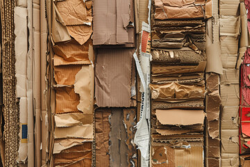 Rugged artistic scrapbook covers made of different materials