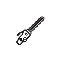 Wood saw machine icon, vector illustration template design