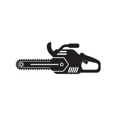 Wood saw machine icon, vector illustration template design