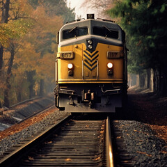 Naklejka premium train