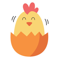 Happy easter vector stock element