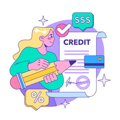 Credit card. Bank-offered financing of purchases. Individual