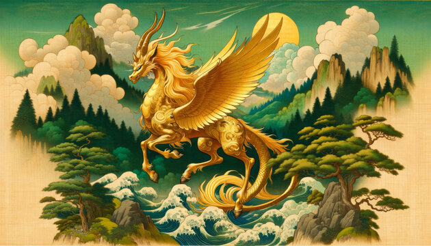 麒麟 Images – Browse 4,373 Stock Photos, Vectors, and Video