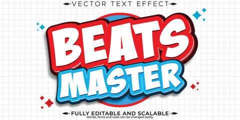 Retro, vintage text effect, editable 70s and 80s text style