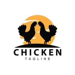 Chicken logo farm animal livestock chicken farm design fried chicken restaurant