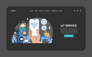 Technology and Innovation concept. Flat vector illustration