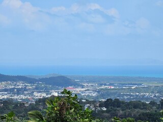 Obraz premium aerial view of bay