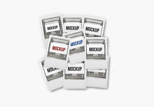 Polaroid Photo Mockup