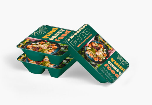 Food Container Mockup 