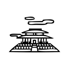 Chinese icon. Chinese culture icon