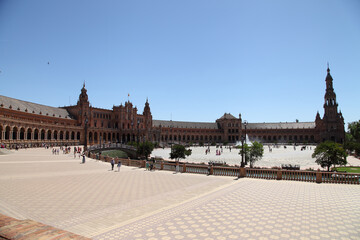 Obraz premium Lake Square in Spain