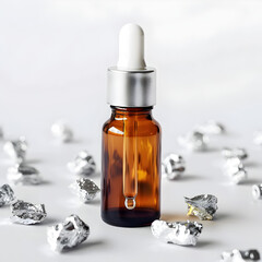 Glass dropper of Colloidal Silver 