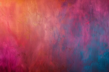 Obraz premium Pink and Blue Abstract Painting. Generative AI