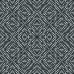 Simple wave line background. Vector illustration.