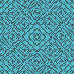 Simple wave line background. Vector illustration.