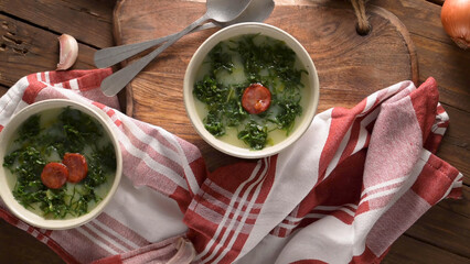 Caldo verde soup
