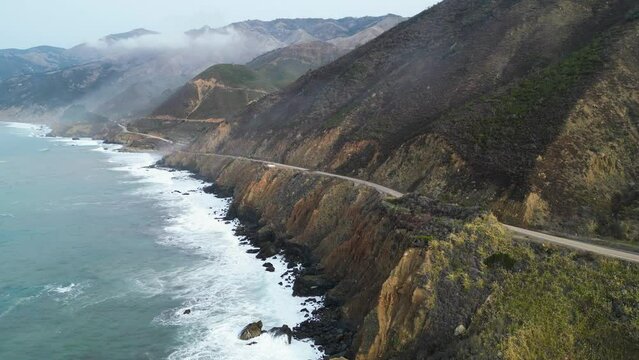 Video of Pacific Coast Highway along California's Coastline