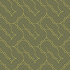 Simple wave line background. Vector illustration.