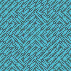 Simple wave line background. Vector illustration.