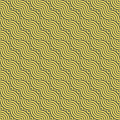 Simple wave line background. Vector illustration.