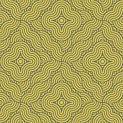 Simple wave line background. Vector illustration.