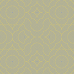 Fototapeta premium Simple wave line&nbsp;background. Vector illustration.