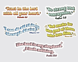 Stikers of Bible Verses 