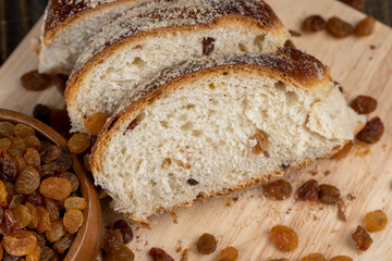 sweet orange and yellow coconut flakes fried in sugar
