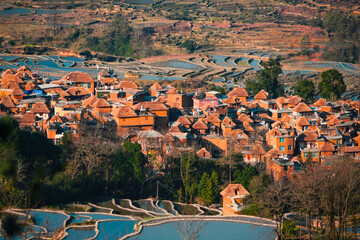 Yuanyang Terraced Fields in Yunnan Province, China