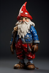 Quaint and Whimsical Gnome Costume displaying Creative Styling and Artistic Detailing