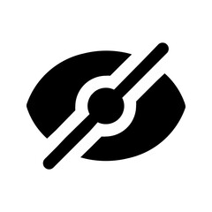 hide glyph icon