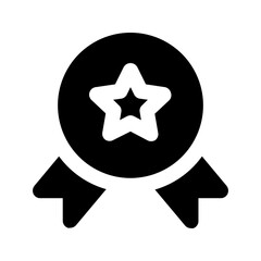 warranty glyph icon