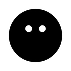 Fototapeta premium blank glyph icon