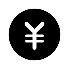 chinese yuan glyph icon