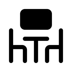 meeting room glyph icon
