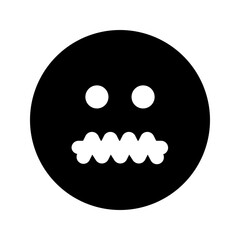 Fototapeta premium secret glyph icon