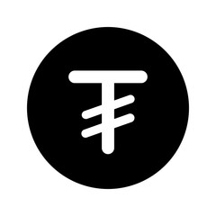 tugrik glyph icon