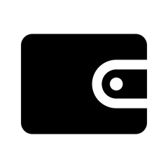 wallet glyph icon