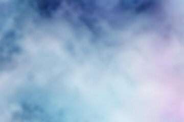 Naklejka na ściany i meble Abstract Gradient Smooth Blurred Watercolor Indigo Blue Background Image