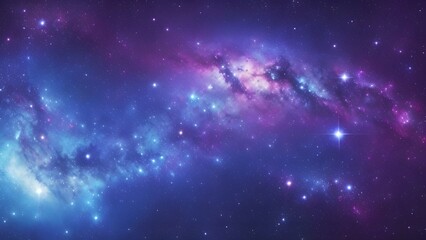 Galaxy dark black blue background Nebula and galaxies in space. Abstract cosmos purple pink pastel background. Night Sky and Deep Space.