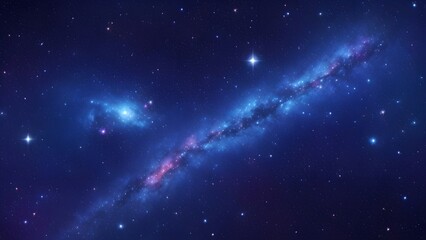 Galaxy dark black blue background Nebula and galaxies in space. Abstract cosmos purple pink pastel background. Night Sky and Deep Space.