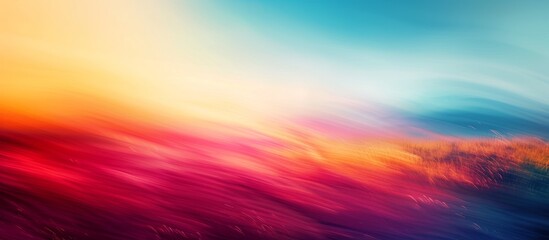 Obraz premium As the sun sets, the sky is filled with fluffy clouds, creating a stunning display of pink and red hues at dusk. The natural landscape is transformed into a breathtaking geological phenomenon