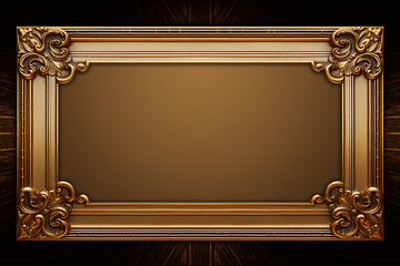 Gold frame design