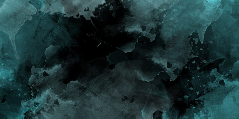 modern beautiful stylist blue texture background with smoke.black and blue watercolor background. Black watercolor background textures for web banners design. Abstract background cosmos. illustration 
