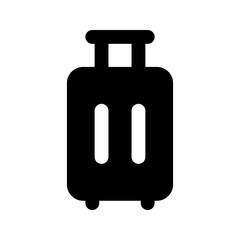 luggage glyph icon