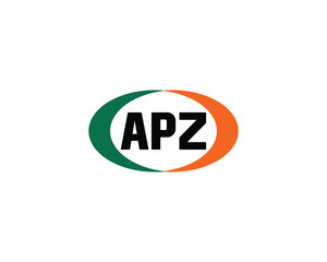 APZ logo design vector template