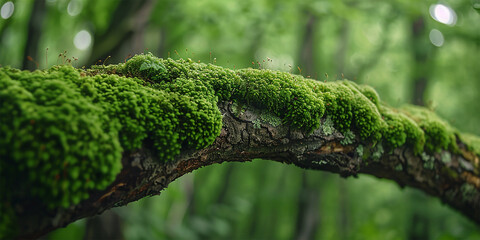 Fototapeta premium Enchanted Timber Moss's Gentle Clasp