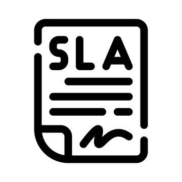 sla line icon